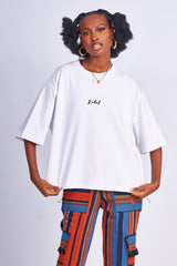 JAPA Oversize Cropped T-Shirt (Women)
