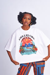 Viva Lasgidi Oversize Cropped T-Shirt (Women)
