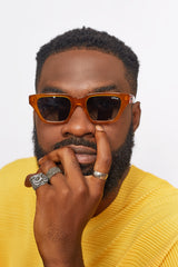 Môshe X Kobo! Sunglasses: Sahara Brown