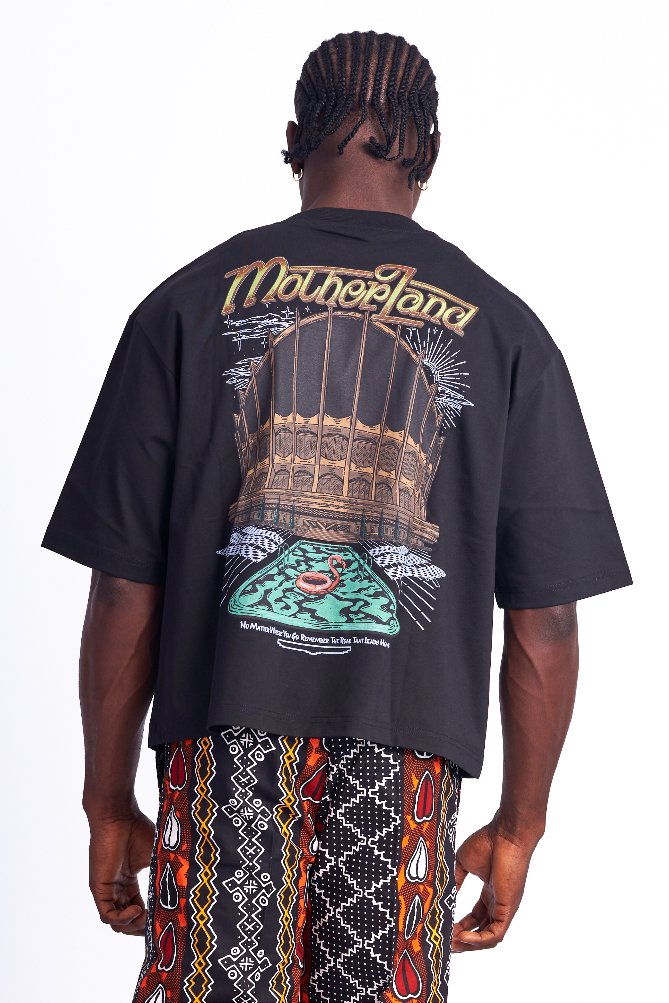 MOTHERLAND Oversize Cropped T-Shirt | NAWTI by KOBO – KOBO!