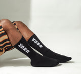 KOBO Crew Socks: Black