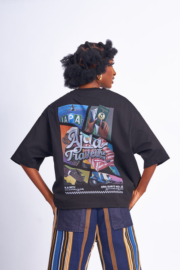JAPA Oversize Cropped T-Shirt (Women)