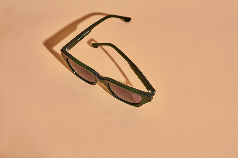 Môshe X Kobo! Sunglasses: Olive Green