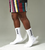 KOBO Crew Socks: White